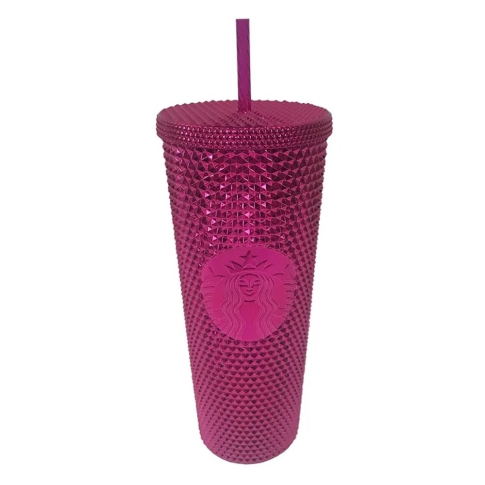 Starbucks Sangria Studded Tumbler 2022 Fall Winter Holiday Bling 24 oz - Venti